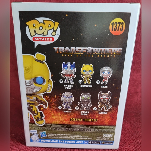 Bumblebee funko # 1373 (nib) With pop protector - Picture 7 of 7